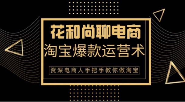 花和尚·天猫淘宝爆款运营实操技术，手把手教你月销万件的爆款打造技巧-网创资源吧