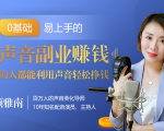 20堂好声音副业赚钱,让90%的人都能华丽转“声”,用声音轻松挣钱,月入过万。-网创资源吧