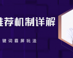 B站推荐机制详解,利用推荐系统反哺自身,视频关键词霸屏玩法(共2节视频)-网创资源吧