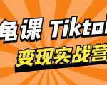 龟课·TikTok变现实战训练营线上第1期，多种变现模式，轻松赚美刀-网创资源吧
