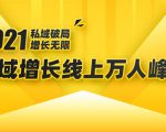 2021私域增长万人峰会:新一年私域最新玩法,6个大咖分享他们最新实战经验-网创资源吧