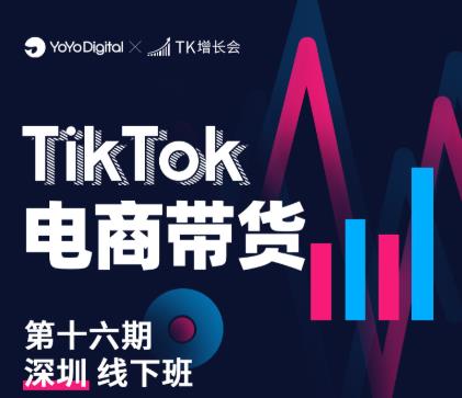 TK电商带货线下班第十六期（深圳站），从0到1带货出单-网创资源吧