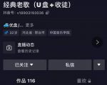 抖音音乐号+无人直播+u盘带货,教你如何通过抖音赚钱-网创资源吧