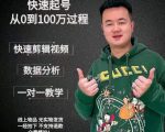 杰妮传媒·抖音快速起号核心实操课:教你新号快速起号,从0到100万过程-网创资源吧