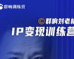 群响刘老板·IP变现训练营第6期:教你搞流量新姿势,IP打造获客私域经营-网创资源吧