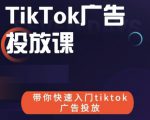 跨境B哥tiktok广告投放课,带你快速入门tiktok广告投放价值1680元-网创资源吧
