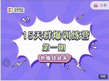 金抖云Peter《15天群爆训练营》，破解抖音玄学，群爆心法，起号方式-网创资源吧