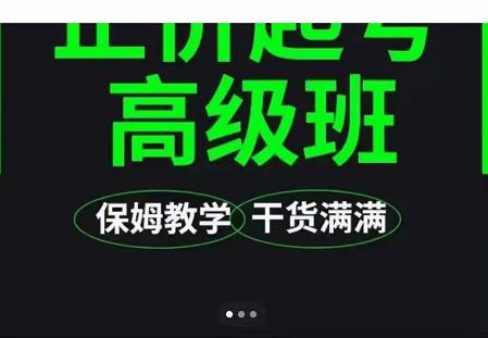 大致保姆级正价起号详细教程，保姆级教学，堪称嚼碎了喂给你吃-网创资源吧