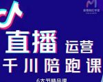 美尊-抖音直播运营千川系统课：直播​运营规划、起号、主播培养、千川投放等-网创资源吧