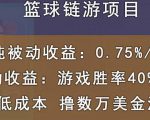 国外区块链篮球游戏项目，前期加入秒回本，被动收益日0.75%，撸数万美金-网创资源吧
