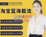 2022淘宝蓝海截流攻略,淘宝蓝海截流选品上货实操讲解-网创资源吧