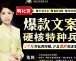 兔妈·爆款文案硬核特种兵孵化营，实现了每个月2000-30000+的副业增收-网创资源吧
