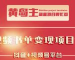 黄岛主·短视频哲学赛道书单号训练营:吊打市面上同类课程,带出10W+的学员-网创资源吧