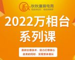 秋秋漫画电商2022万相台系列课，最新拉爆技术，助力打爆核心品类的同时，实现整体增长-网创资源吧