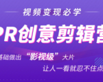 抖音赚钱必学的PR创意剪辑:零基础做出“影视级”大片,让人一看就忍不住为你点赞!-网创资源吧