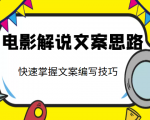电影解说文案思路课，让你快速掌握文案编写的技巧（3节视频课程）-网创资源吧
