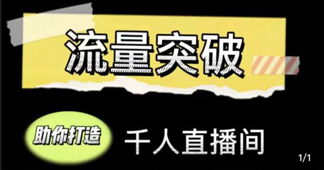 直播运营实战视频课，助你打造千人直播间（14节视频课）-网创资源吧