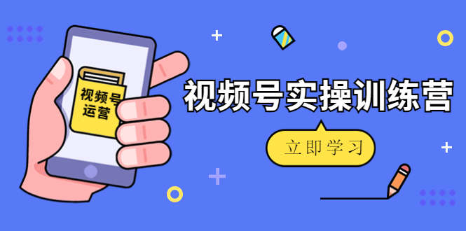 微信视频号实操训练营：视频号起号运营纯干货玩法！-网创资源吧