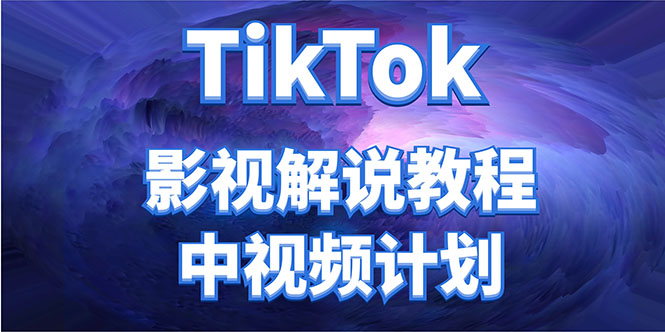 外面收费2980元的TikTok影视解说、中视频教程，比国内的中视频计划收益高-网创资源吧