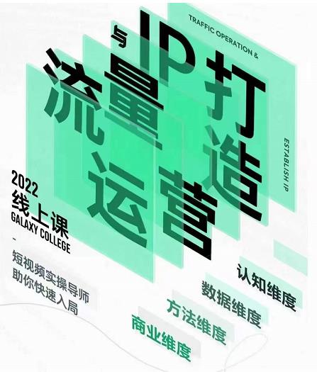大蓝流量运营&个人ip打造课，短视频带货/爆款文案/流量运营/直播入门/镜头变现/流量商业-网创资源吧