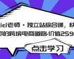 Daniel老师·独立站综合课,快速开启你的跨境电商道路-价值2599元-网创资源吧