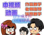 萌漫人·中视频动画作品教学+指导+运营,新手0基础一天学会-网创资源吧