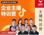 曾仕涵·企业主播特训营,每个老板都应该会直播带货,每家企业都应该有主播团队-网创资源吧