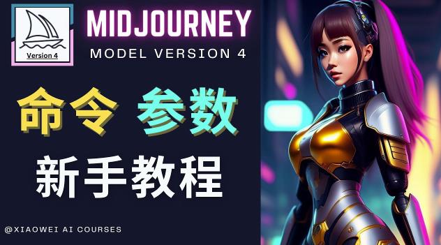 Midjourney新手入门教程，轻松创作顶级图像，命令参数-新手教程-网创资源吧