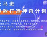 亚马逊爆款打造神舟计划,7种推品方法,4个类目广告打法,2个SOP详解-网创资源吧