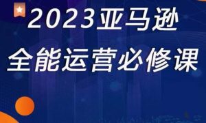 2023亚马逊全能运营必修课，全面认识亚马逊平台+精品化选品+CPC广告的极致打法-网创资源吧