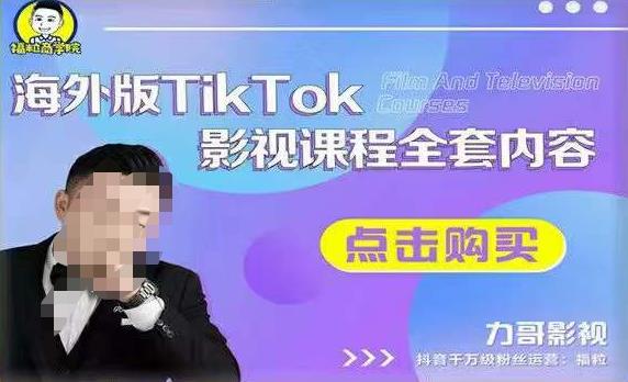 海外TikTok影视课程全套，从搭建渠道，到如何正确使用账号，到未来的变现渠道等-网创资源吧