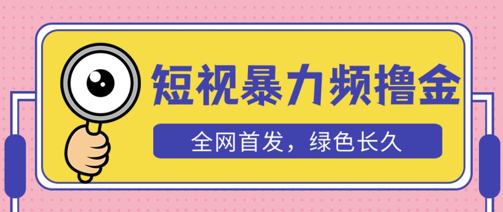 外面收费1680的短视频暴力撸金，日入300+长期可做，赠自动收款平台-网创资源吧