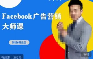 跨境b哥·2023Facebook广告营销大师课，挖掘广告商机，寻找精准客户-网创资源吧