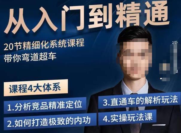 龙一·从入门到精通拼多多运营系列课，0-100的运营实操技巧，精细化系列课程带你弯道超车-网创资源吧