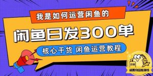 我是如何在闲鱼卖手机的,日发300单的秘诀是什么?【揭秘】-网创资源吧