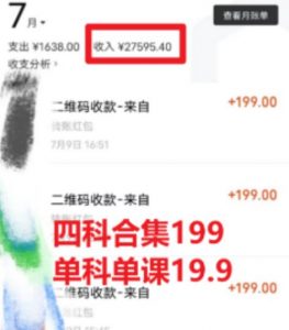 考研赛道掘金，一天5000+学历低也能做，保姆式教学，不学一下，真的可惜-网创资源吧