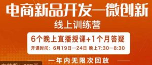 南掌柜·电商新品开发——微创新,电商新品微创新是你企业发展的护城河-网创资源吧