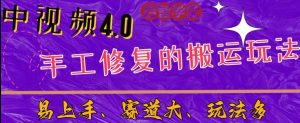 中视频4.0赛道：新手福音，入门简单，上手快【揭秘】-网创资源吧