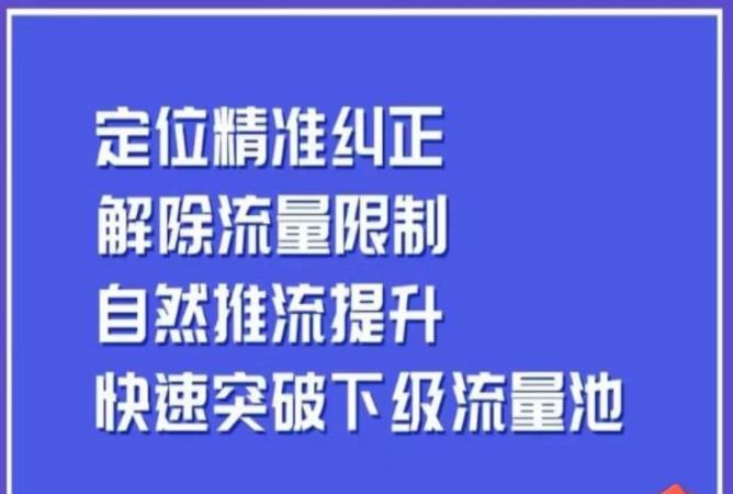 同城账号付费投放运营优化提升，​定位精准纠正，解除流量限制，自然推流提升，极速突破下级流量池-网创资源吧