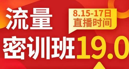 秋秋线上流量密训班19.0，打通流量关卡，线上也能实战流量破局-网创资源吧