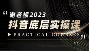 蟹老板·2023抖音底层实操课,打造短视频的底层认知-网创资源吧