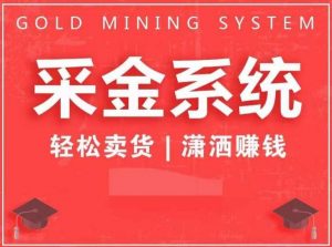 采金系统2.0,私域成交,快速成交收钱,轻松卖货,业绩暴涨,潇洒赚钱-网创资源吧