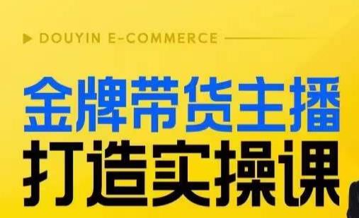 金牌带货主播打造实操课，直播间小公主丹丹老师告诉你，百万主播不可追，高效复制是王道！-网创资源吧