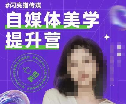 自媒体美学提升营，手把手带你提升品牌审美，做一个有调性的博主-网创资源吧