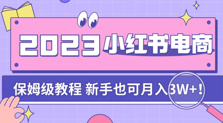 阿本小红书电商陪跑营4.0，带大家从0到1把小红书做起来-网创资源吧