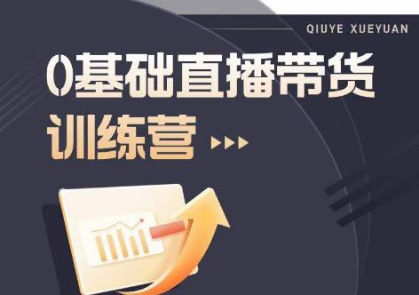 2023直播带货入门进阶运营实训课程，新手直播运营培训实操课-网创资源吧