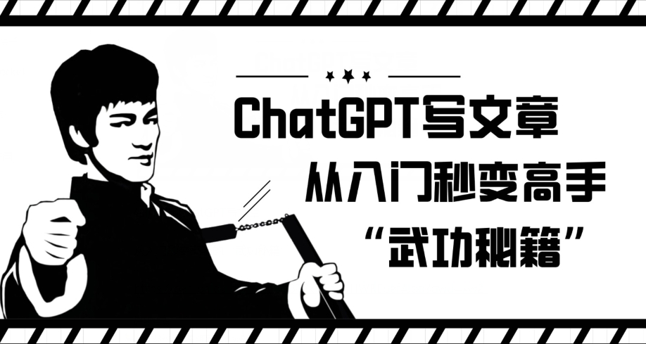 ChatGPT写文章，从入门秒变高手的‘武功秘籍’【揭秘】-网创资源吧