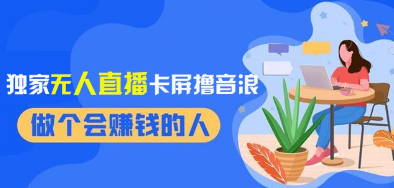 2024独家无人直播卡屏撸音浪，12月新出教程，收益稳定，无需看守，轻松上手日入1000+【揭秘】-网创资源吧