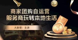 大新哥·商家团购自运营-玩转本地生活-网创资源吧