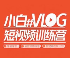 小呆说视–小白VLOG短视频训练营,学会带货、好物、直播、中视频-网创资源吧